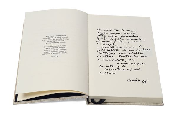 Maria Lai - Versi di poesie care a Maria