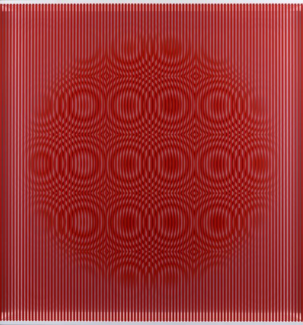 Alberto Biasi - Red Rain coming down