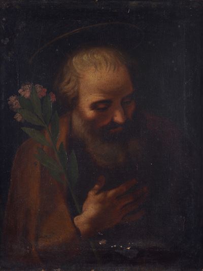 Anonimo (XVIII secolo), San Pietro, olio su tela