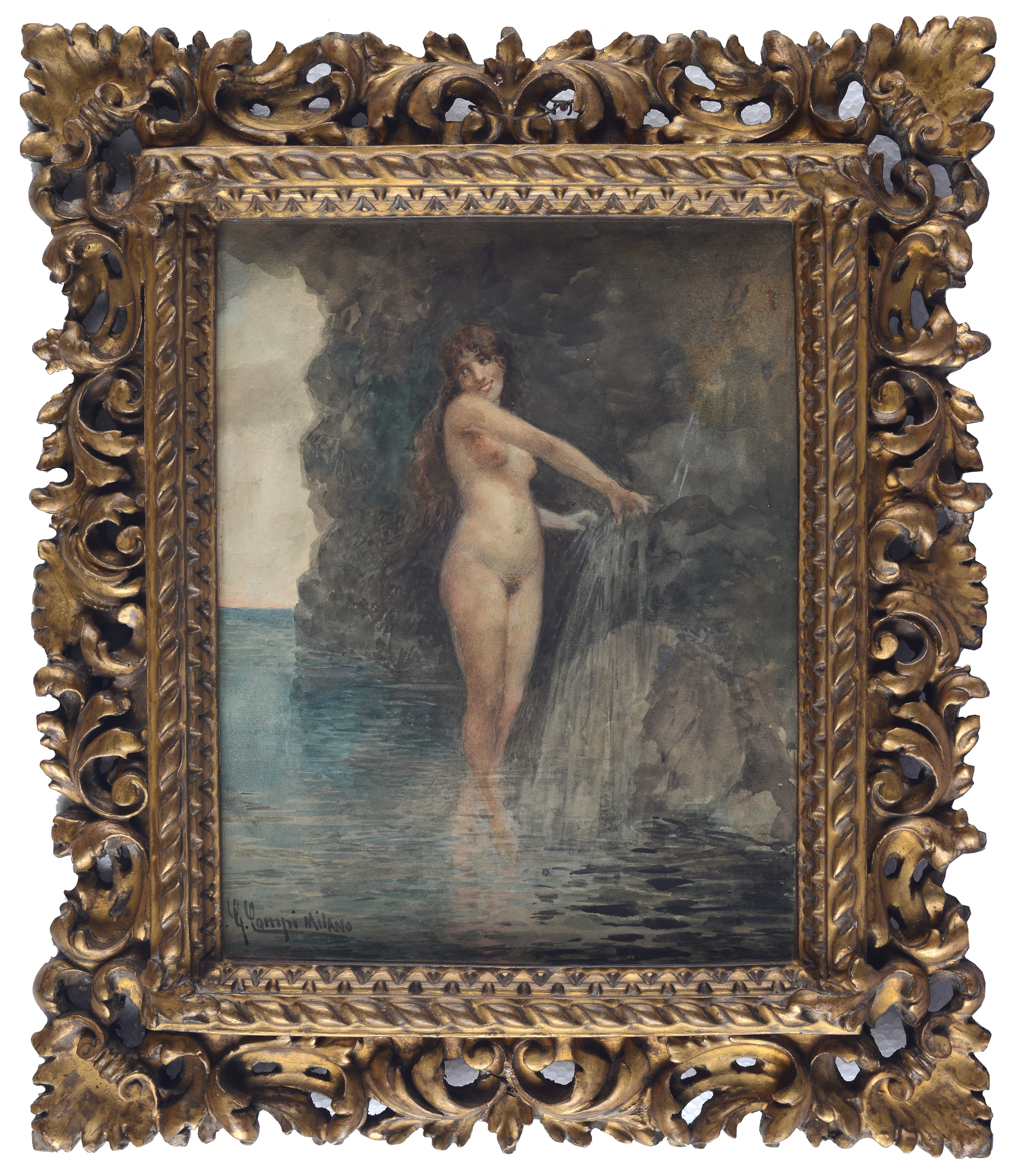 Giacomo Campi - Donna alla fonte