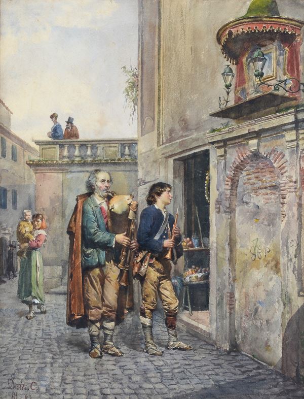 Cesare Augusto  Detti - Zampognari