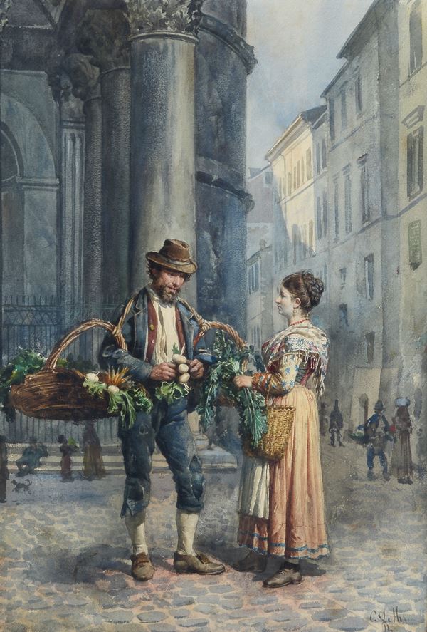 Cesare Augusto  Detti - L'ortolano