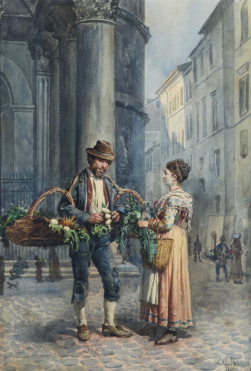 Cesare Augusto Detti - L’ortolano