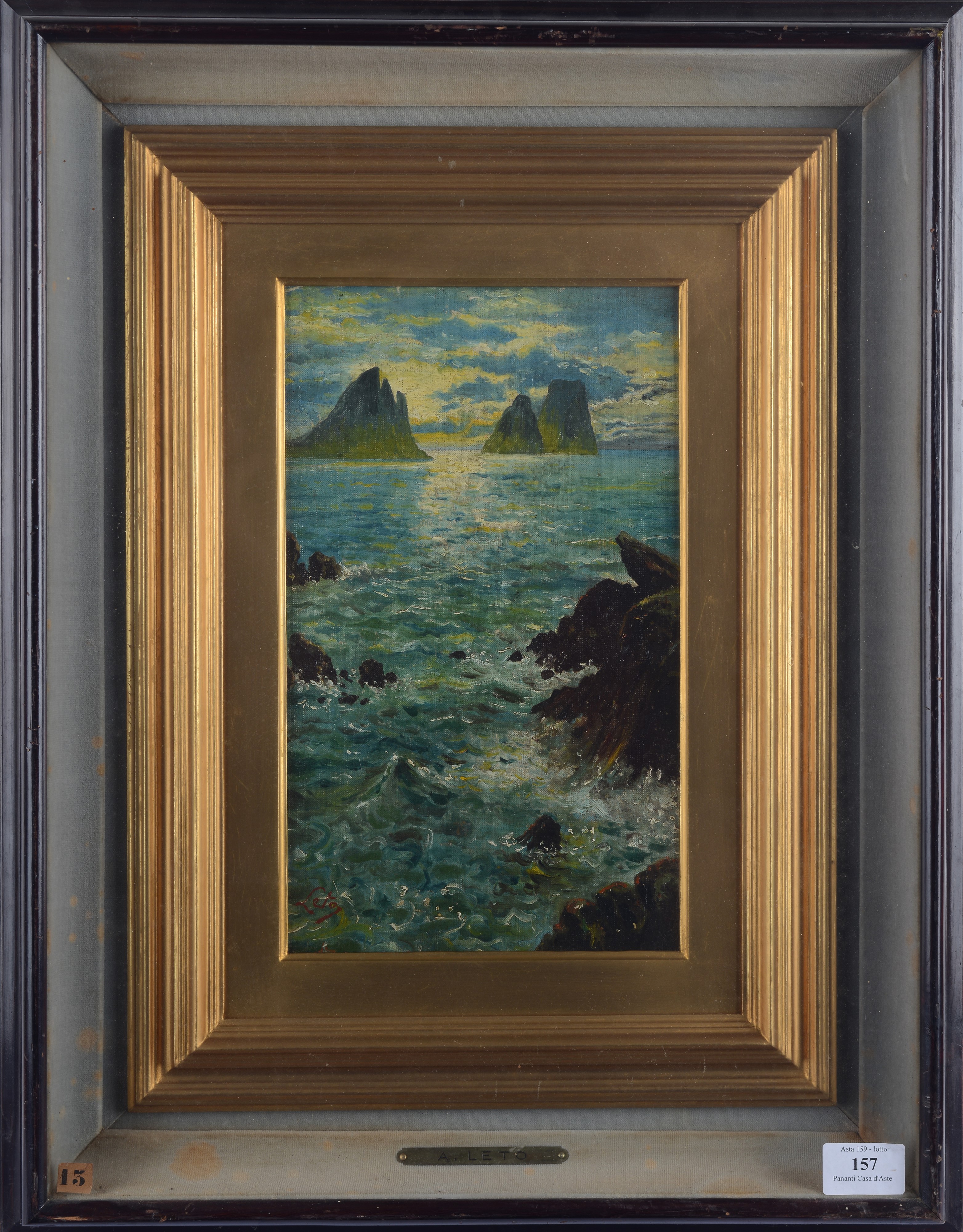 Antonino Leto - Marina a Capri