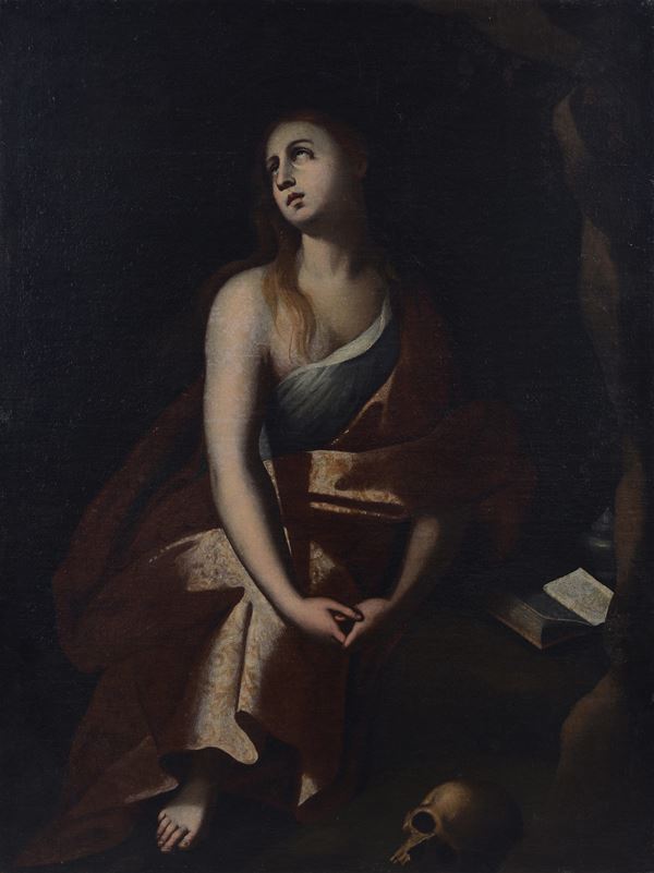 Scuola Genovese, XVI - XVII sec. - Maddalena penitente