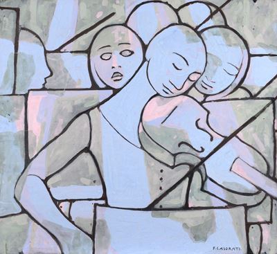 Concerto, tempera su tavola (1960)