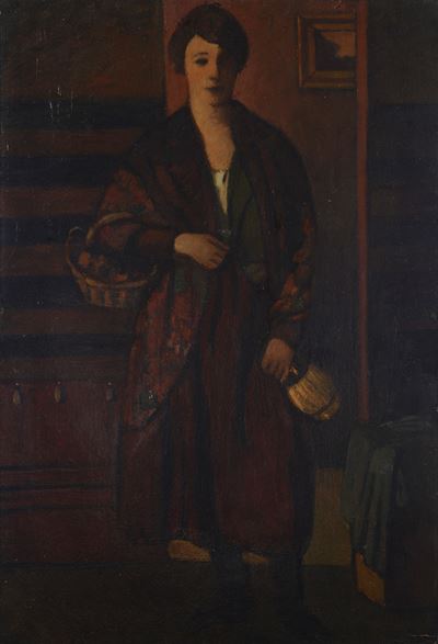 La massaia, olio su tela (1927)