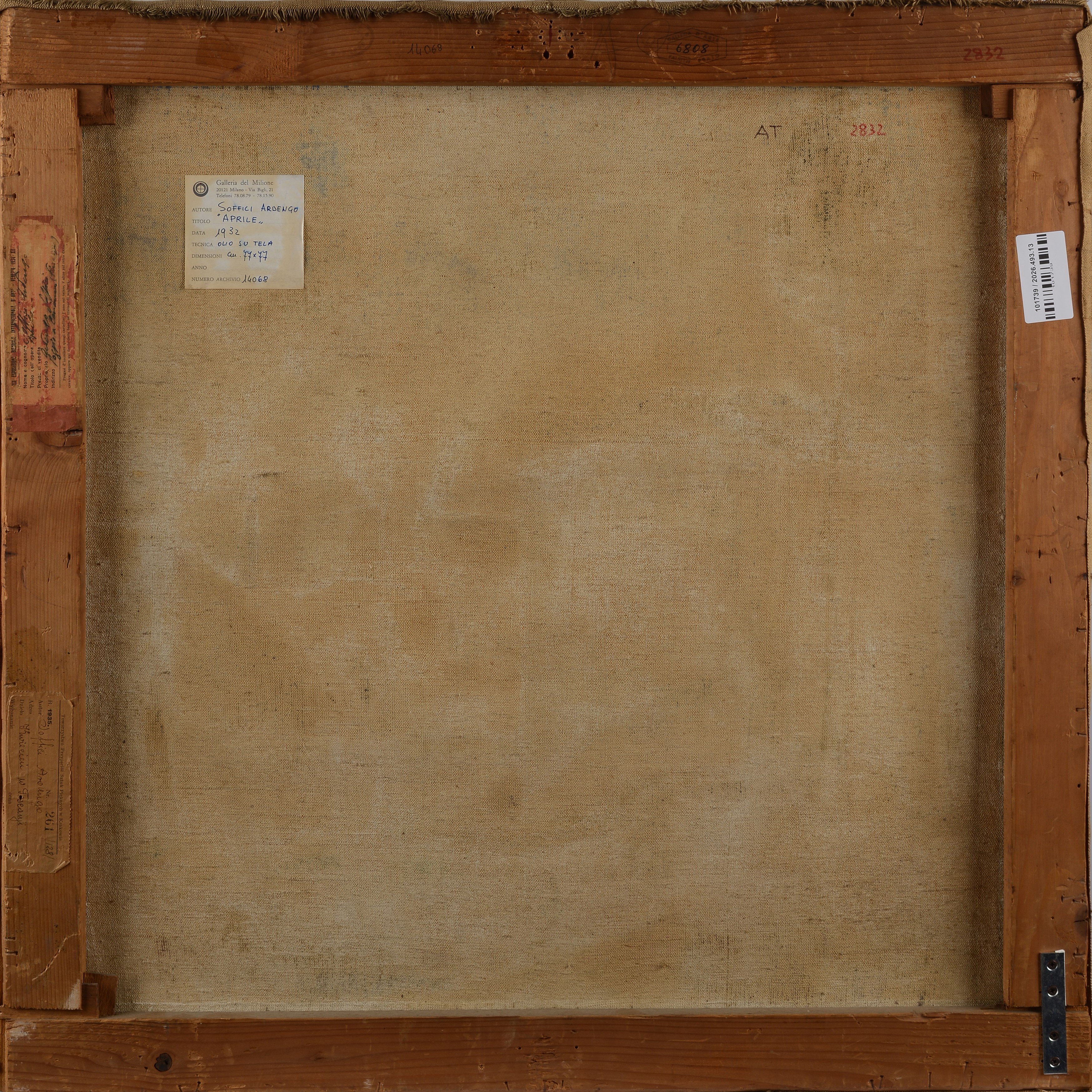 Ardengo Soffici - Aprile, olio su tela
