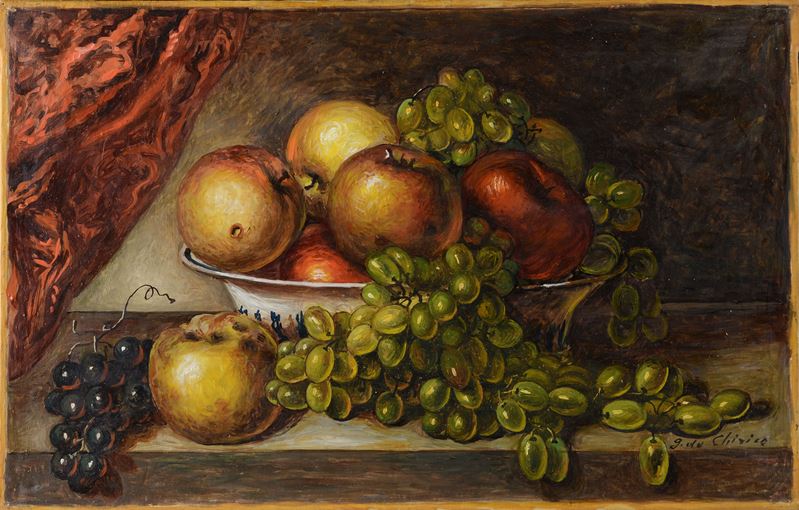 Giorgio De Chirico - Vita silente di frutta
