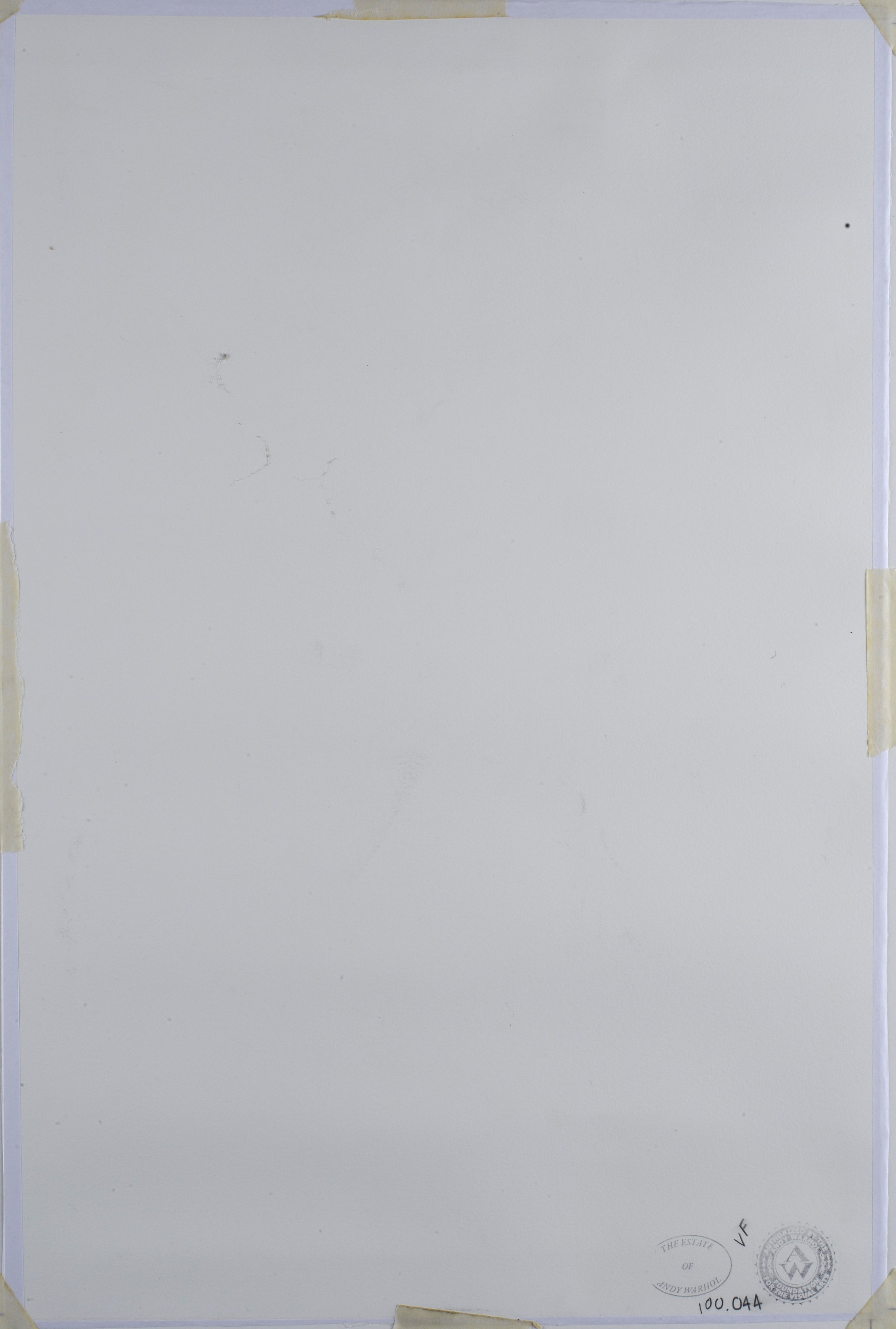 Andy Warhol - Queen Elizabeth II, matita su carta