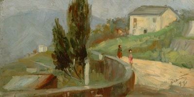 Strada Sull'altura di Pegli, 1921
