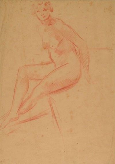 Nudo Seduto