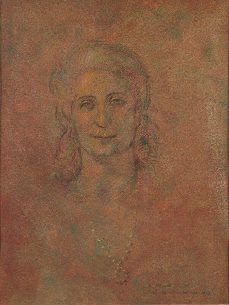 Renzo Crivelli - Ritratto Signora Tesi