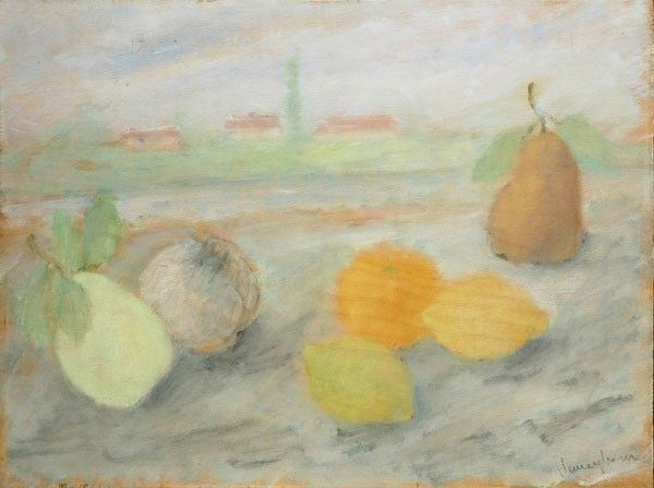 Pio Semeghini - Natura Morta con Frutti