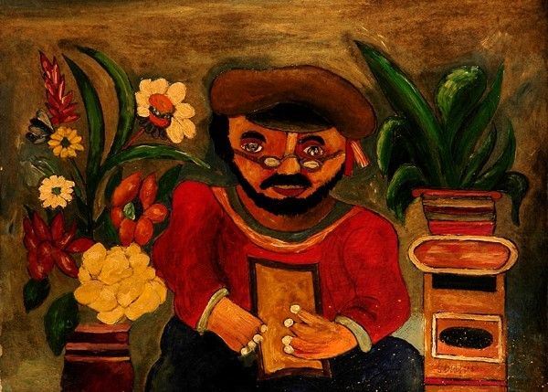 Giuseppe Serafini : Ritratto con fiori  - Auction AUTHORS OF XIX AND XX CENTURY - Galleria Pananti Casa d'Aste