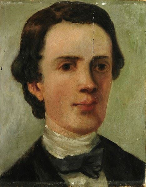 Anonimo, XIX sec. : Ritratto di giovane  - Auction AUTHORS OF XIX AND XX CENTURY - Galleria Pananti Casa d'Aste