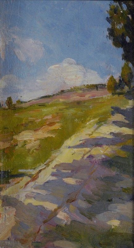 Anonimo, XIX Sec. - Paesaggio