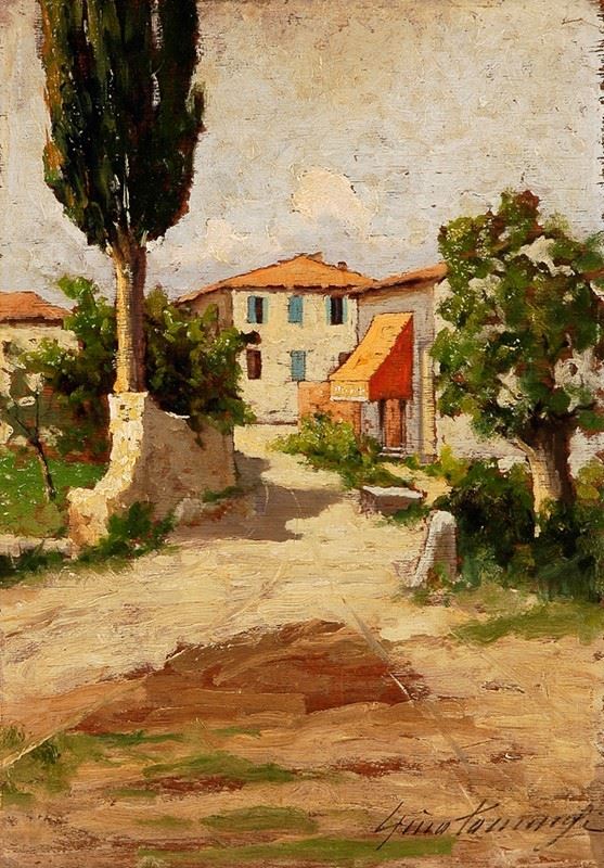 Gino Tommasi : Paesaggio  - Auction AUTHORS OF XIX AND XX CENTURY - Galleria Pananti Casa d'Aste