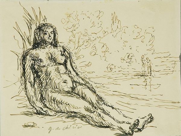 Giorgio de Chirico - Nudo