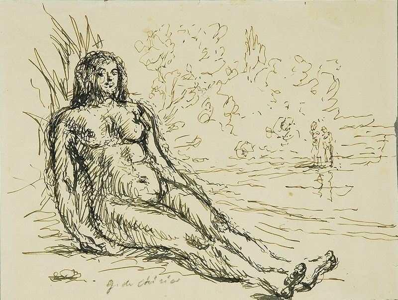 Giorgio De Chirico - Nudo