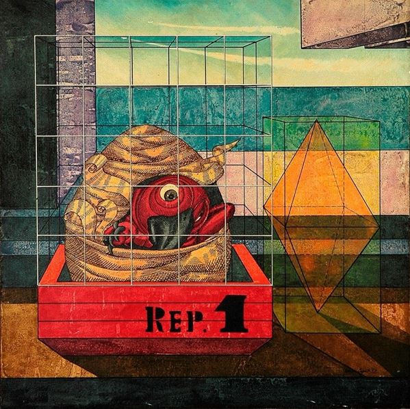 Tonino Caputo : Rep. 1  (1977)  - Olio su tela - Asta STORART - ARTE MODERNA E CONTEMPORANEA - IV - Galleria Pananti Casa d'Aste