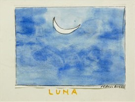 Franco Angeli - Terra-luna-stelle-terra (polittico)