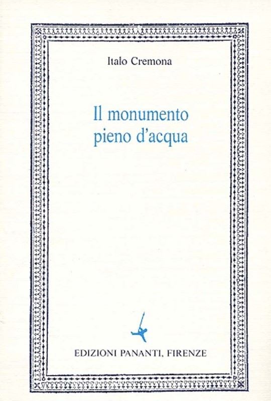 Il monumento pieno d'acqua