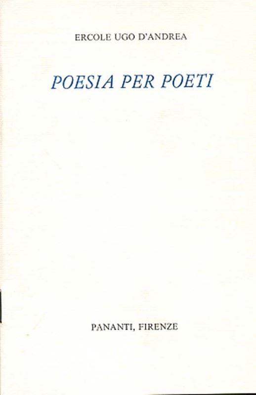 Poesia per poeti