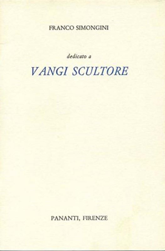 Dedicato a Vangi scultore