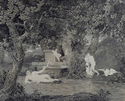 Giardino con Figure, 1801