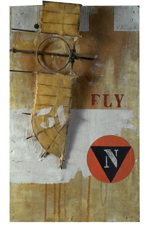 Alessandro Reggioli : Fly  - Tecnica mista su tavola - Asta Arte Moderna e Contemporanea - III - Galleria Pananti Casa d'Aste