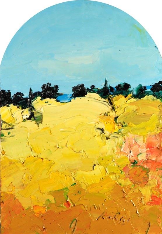 Sergio Scatizzi - Paesaggio maremmano