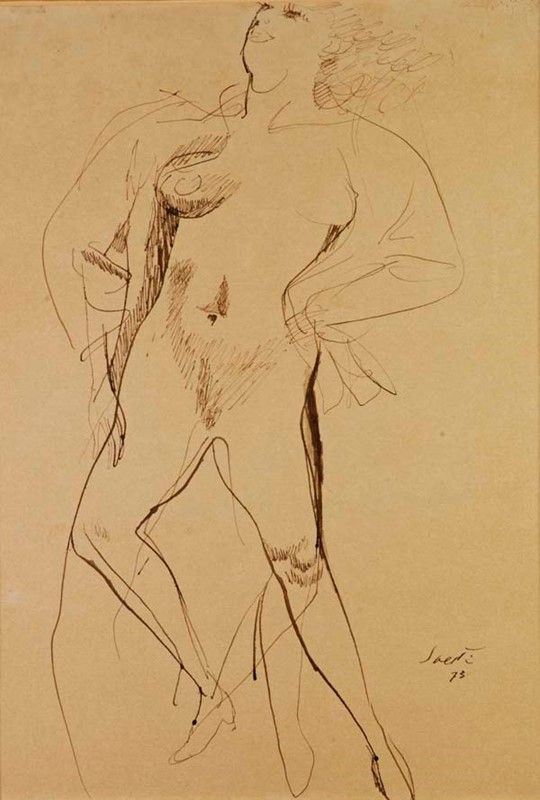 Bruno Saetti - Nudo di Donna