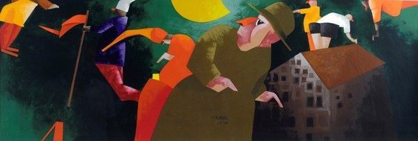 Emilio Tadini - Senza titolo