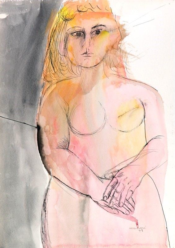 Bruno Cassinari - Nudo di donna
