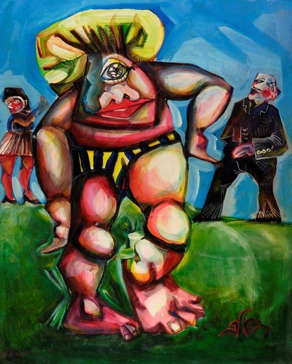 Claudio Fabbris - Figure cubiste