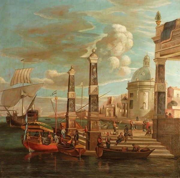 Anonimo, XIX Sec. - Vedute di Venezia