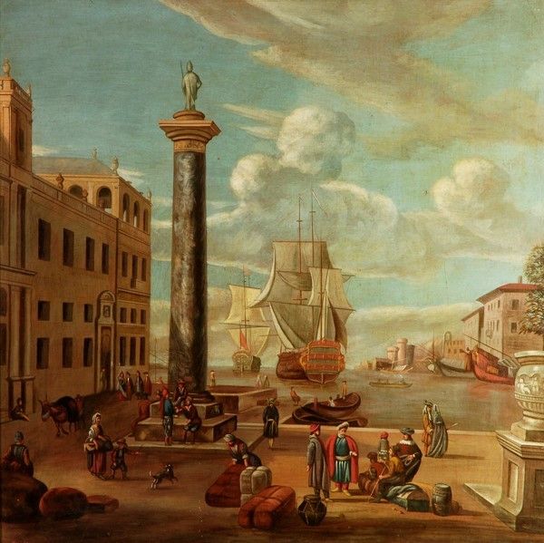 Anonimo, XIX Sec. - Vedute di Venezia