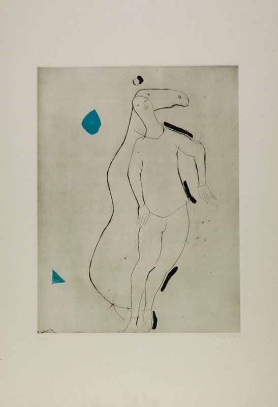 Marino Marini - Coppia di Incisioni
