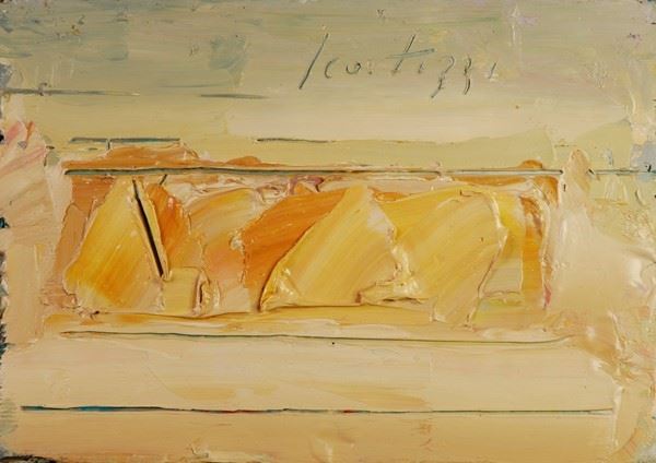 Sergio Scatizzi : Without title  - Oil on the table - Auction MODERN AND CONTEMPORARY ART - Galleria Pananti Casa d'Aste