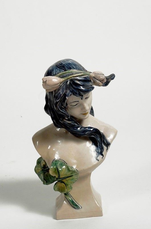 Galileo Chini - Busto di ninfa