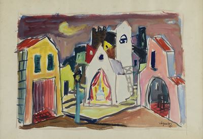 Bozzetto per la Cavalleria Rusticana, Anni '40