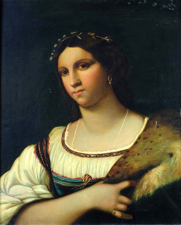 Anonimo, XX sec. - Ritratto di donna (da Sebastiano del Piombo)