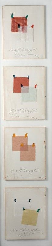 Aldo Mondino - Collage