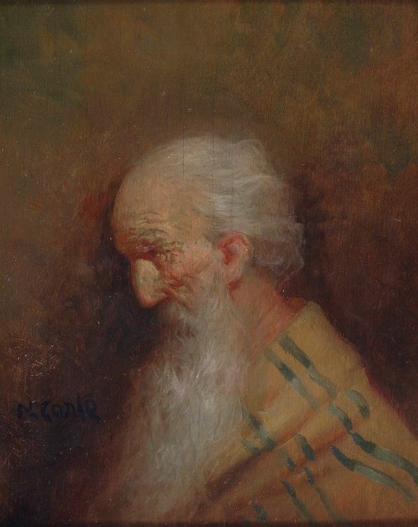 N. Conte - Profilo di vecchio