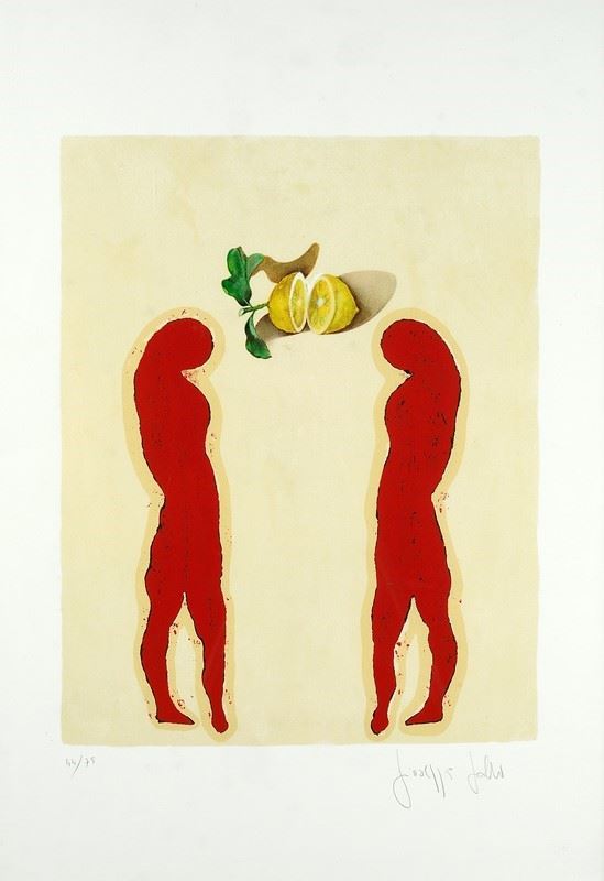 Giuseppe Gallo : Senza titolo  - Litografia - Asta ASTA A TEMPO - Autori dell'800-900, Moderni e Contemporanei, Grafica ed Edizioni - I - Galleria Pananti Casa d'Aste