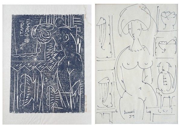 Lazzaro Donati - Nudo; Nudo Disteso