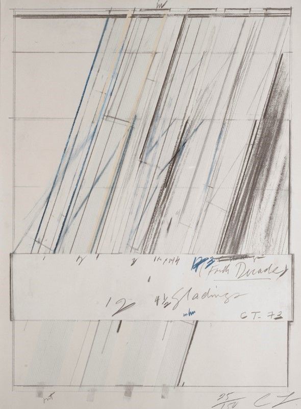 Cy Twombly : Untitled  (1973)  - Litografia a colori su carta offset - Auction Arte Contemporanea, Grafica ed Edizioni - I - Galleria Pananti Casa d'Aste