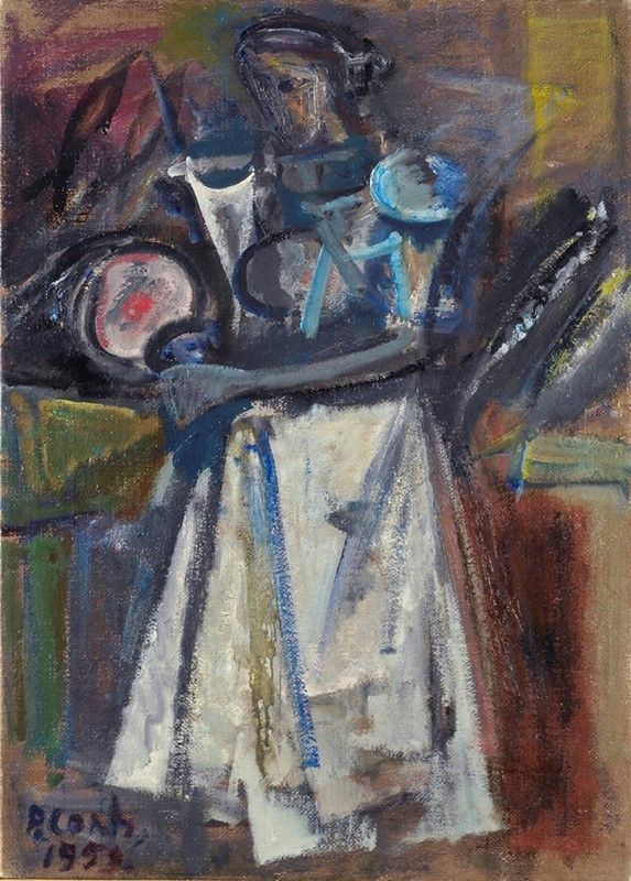 Primo Conti - Donna alla Pescheria