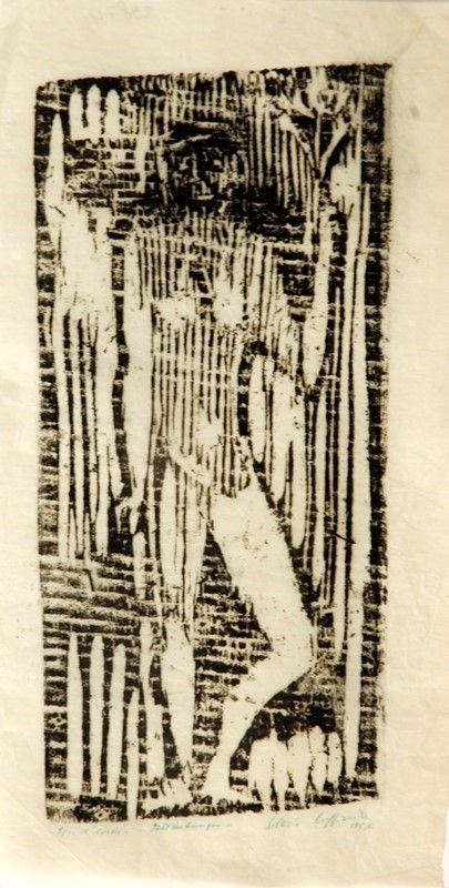 Silvio Loffredo : Figura  - Xilografia - Auction Autori dell'800 e 900 - Galleria Pananti Casa d'Aste